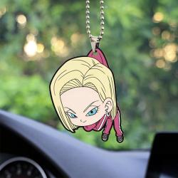 Android 18 Dragon Ball Car Ornament Custom Car Accessories Decorations Perfect And Unique Gifts For Family On Christmas