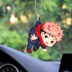 Anime Jujutsu Kaisen Yuji Car Ornament Custom Car Accessories Decorations Perfect And Unique Gifts For Family On Christmas