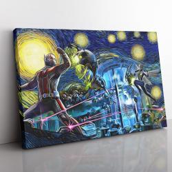 Antman Starry Night Canvas Print Wall Art Canvas Christmas Gift For Son Daughter