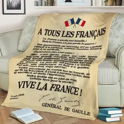 Appel 18 Juin Fleece Throw Blanket Meaningful Gift For Halloween Christmas