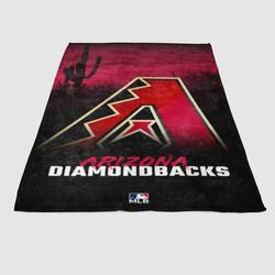 Arizona Diamondbacks Mlb Logo 1 Soft Fleece Blanket Meaningful Gift For Halloween Christmas