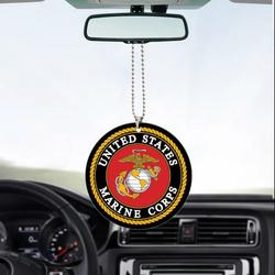 Army US Marine Corps Car Ornament Custom Car Accessories Decorations Perfect And Unique Gifts For Family On Christmas