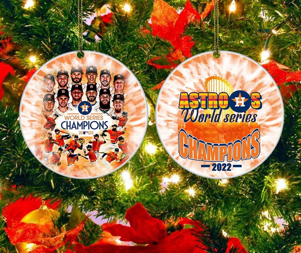 Astros 2022 World Series Champions Ornament Perfect And Unique Gifts For Family On Christmas