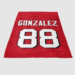 Atlanta Falcons Gonzalez Soft Fleece Blanket Meaningful Gift For Halloween Christmas