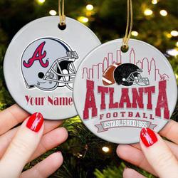 Atlanta Football Chritmas Game Day Ornament Gift Perfect And Unique Gifts For Family On Christmas
