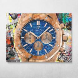 Audemars Piguet Graffiti Wall Art Canvas Meaning Gift For Birthday Christmas