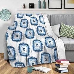 Authentic Blues Fleece Throw Blanket Meaningful Gift For Halloween Christmas