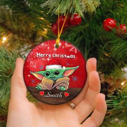 Baby Yoda Mandalorian Christmas 2022 Ornament Perfect And Unique Gifts For Family On Christmas
