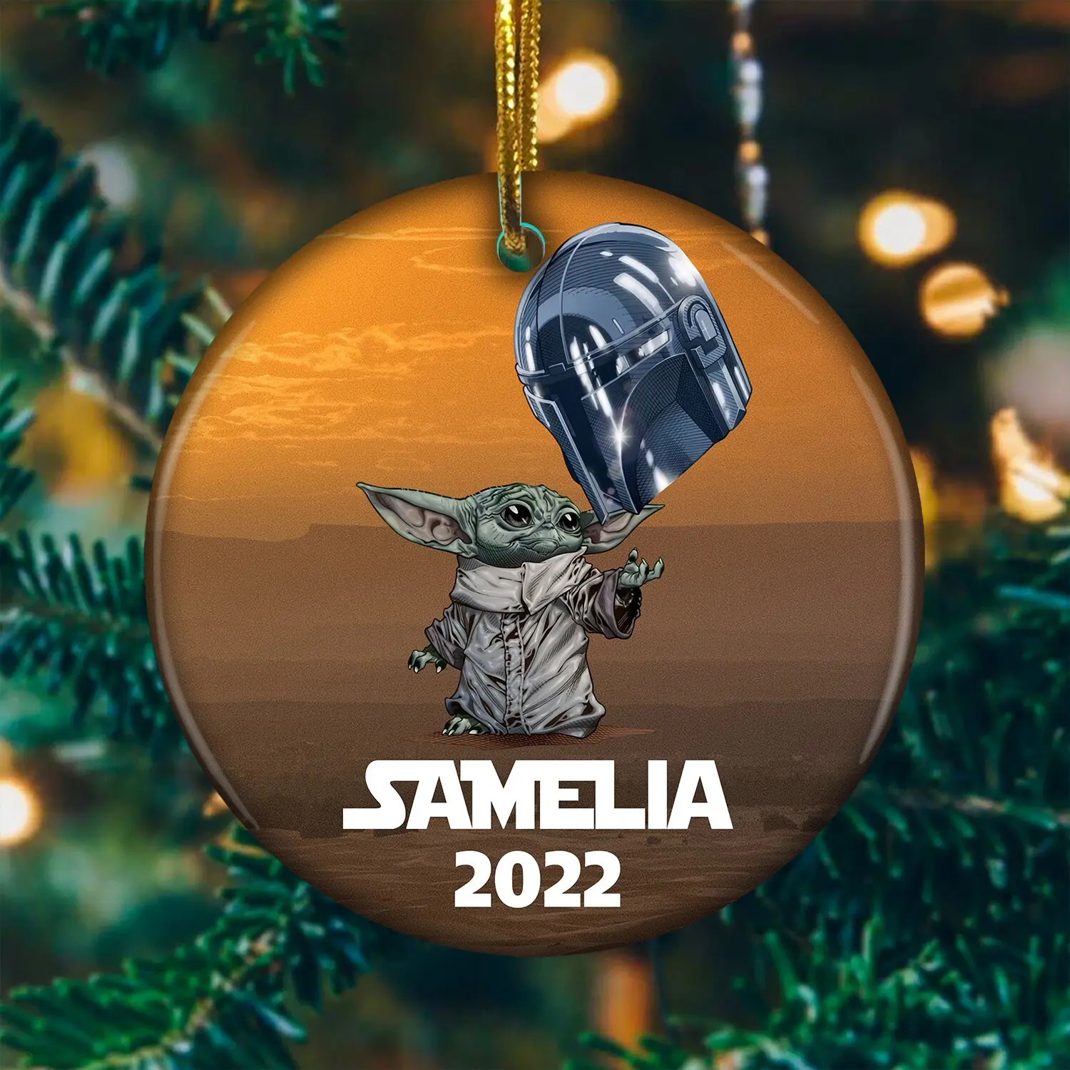 Movie Music Baby Yoda Ornament Perfect And Unique Gifts For Family On Christmas Holiday Birthday