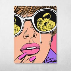 Bad Dream Wall Art Canvas Meaning Gift For Christmas Birthday Halloween