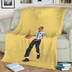 Balling Barck Fleece Throw Blanket Meaningful Gift For Halloween Christmas