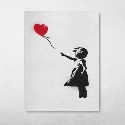 There Is Always Hope Banksy Balloon Girl Wall Art Canvas Meaning Gift For Birthday Christmas