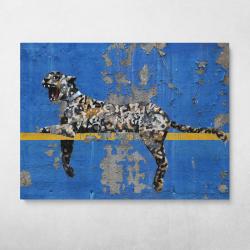 Concrete Jungle Banksy Bronx Zoo Street Art Wall Art Canvas Meaning Gift For Birthday Christmas