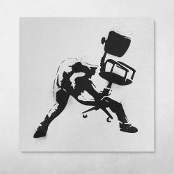 London Calling Banksy Street Art Wall Art Canvas Meaning Gift For Birthday Christmas