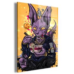 Beerus X Off White Wall Art Canvas Christmas Gift For Son Daughter