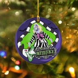 Beetlejuice Horror Characters Christmas Ornament Gift Perfect And Unique Gifts For Family On Christmas