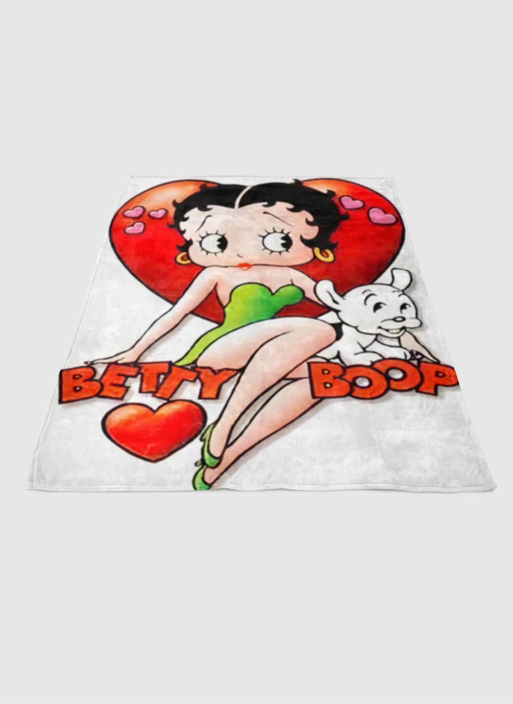 Betty Boobs Soft Fleece Blanket Meaningful Gift For Halloween Christmas
