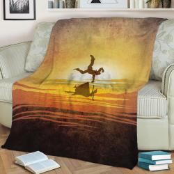 Bioshock Infinite Fleece Throw Blanket Meaningful Gift For Halloween Christmas