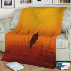 Blade Runner 2049 Fleece Throw Blanket Meaningful Gift For Halloween Christmas