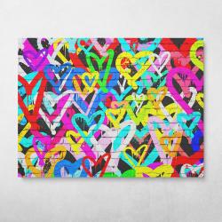 Bleeding Hearts Wall Art Canvas Meaning Gift For Birthday Christmas