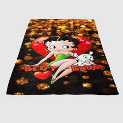 Blink Betty Boop Soft Fleece Blanket Meaningful Gift For Halloween Christmas