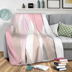 Blush Mod Fleece Throw Blanket Meaningful Gift For Halloween Christmas