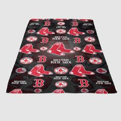 Boston Red Sox 4 Soft Fleece Blanket Meaningful Gift For Halloween Christmas