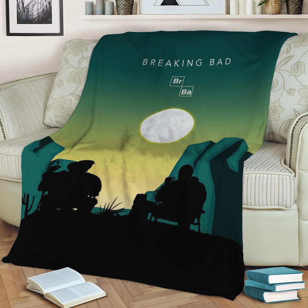 Breaking Bad Fleece Throw Blanket Meaningful Gift For Halloween Christmas