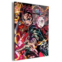 Breath of Flames Wall Art Canvas Christmas Gift For Son Daughter