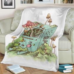 Broken Fleece Throw Blanket Meaningful Gift For Halloween Christmas