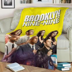 Brooklyn 99 Fleece Throw Blanket Meaningful Gift For Halloween Christmas