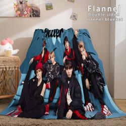 Bts Butter Cosplay Flannel Blanket Meaningful Gift For Halloween Christmas Throw