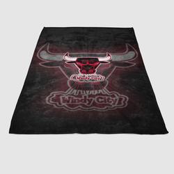 Bulls Windy City Soft Fleece Blanket Meaningful Gift For Halloween Christmas