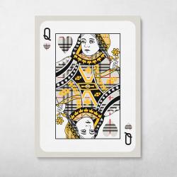 Burberry Queen of Hearts Wall Art Canvas Meaning Gift For Birthday Christmas