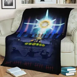 Call Of Duty Zombies Fleece Throw Blanket Meaningful Gift For Halloween Christmas
