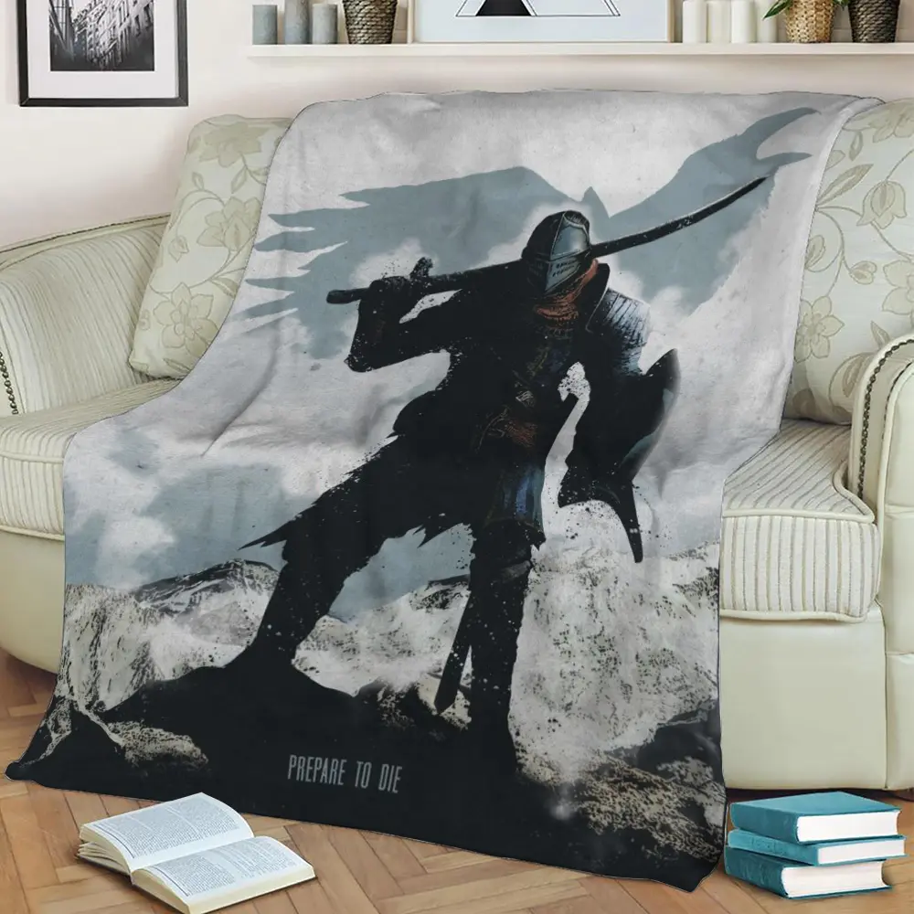 Chosen Undead Fleece Throw Blanket Meaningful Gift For Halloween Christmas