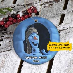 Christmas Disney Disneyland Olaf Ornament Gift Tree Decor Perfect And Unique Gifts For Family On Christmas