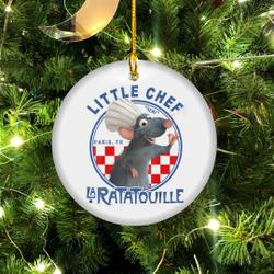 Christmas Remy Rat Ratatouille Little Chef Ornament Gift Tree Decor Perfect And Unique Gifts For Family On Christmas