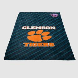 Clemson Tigers Blue Carbon Soft Fleece Blanket Meaningful Gift For Halloween Christmas