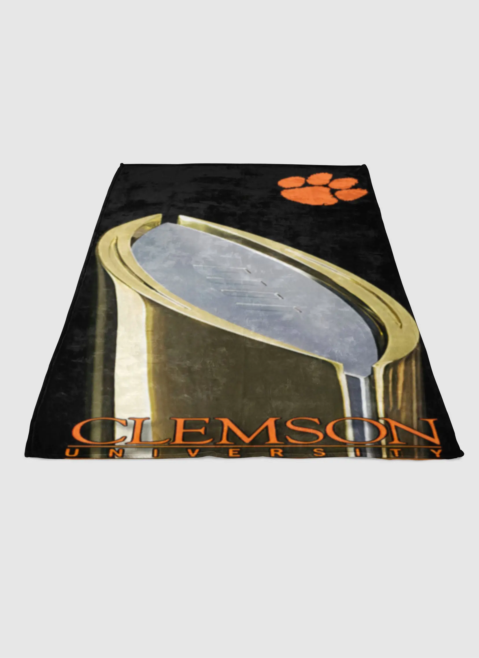 Clemson Tigers Champs Soft Fleece Blanket Meaningful Gift For Halloween Christmas