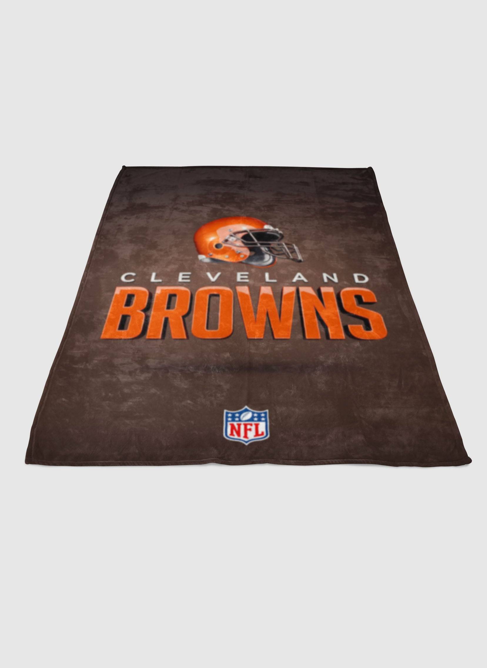 Cleveland Browns Nfl Logo 3 Soft Fleece Blanket Meaningful Gift For Halloween Christmas