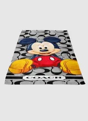 Coach Mickey Mouse Cartoon Soft Fleece Blanket Meaningful Gift For Halloween Christmas