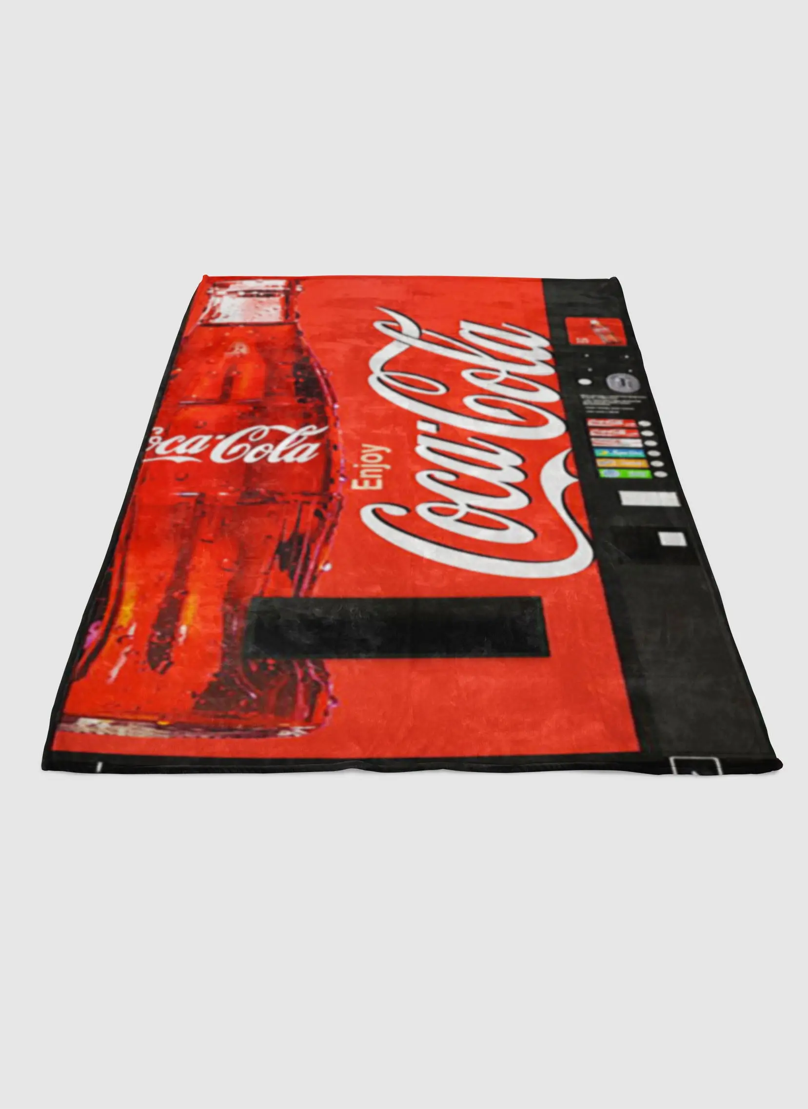 Coca Cola Machine Soft Fleece Blanket Meaningful Gift For Halloween Christmas
