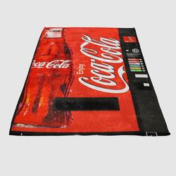 Coca Cola Machine Soft Fleece Blanket Meaningful Gift For Halloween Christmas