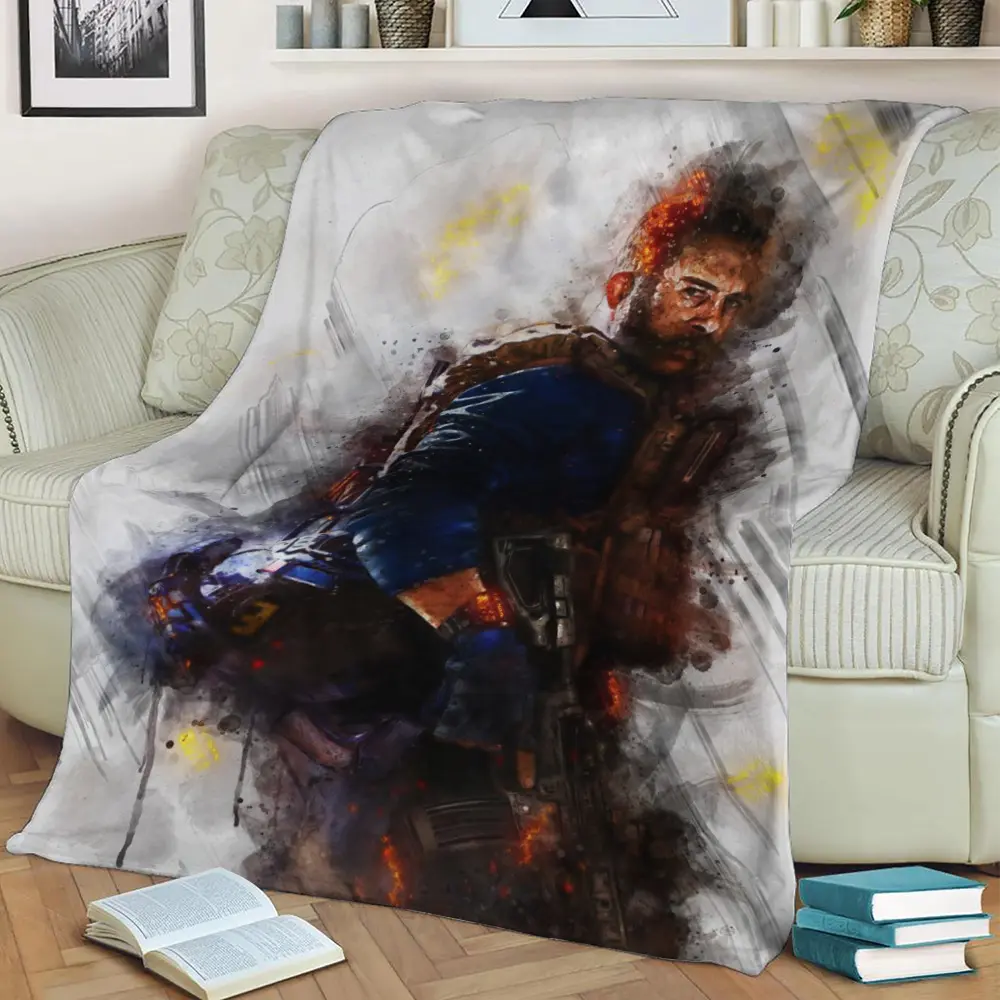 Cod Modern Warfare Florida Fleece Throw Blanket Meaningful Gift For Halloween Christmas