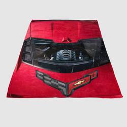 Corvette C8 Red Soft Fleece Blanket Meaningful Gift For Halloween Christmas