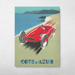Cote d Azur Wall Art Canvas Meaning Gift For Birthday Christmas Halloween