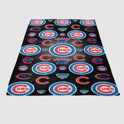 Cubs College Soft Fleece Blanket Meaningful Gift For Halloween Christmas