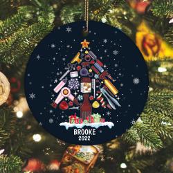 Custom Hairdresser Christmas Tree Ornament Gifts Perfect And Unique Gifts For Family On Christmas