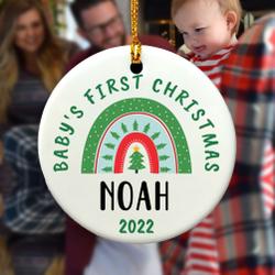 Customize Baby s First Christmas Gift Ornament Perfect And Unique Gifts For Family On Christmas